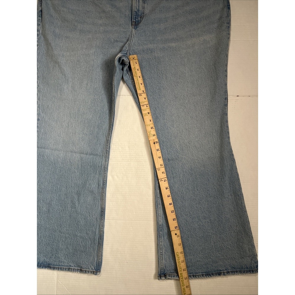 Abercrombie & Fitch The Vintage Flare Ultra High Rise Blue Jeans Size 37 24s New - Picture 6 of 12